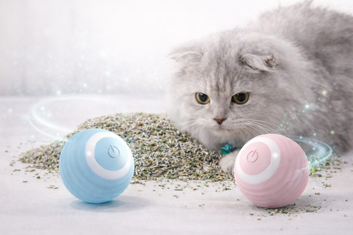 PawVibe™ Smart Play Ball